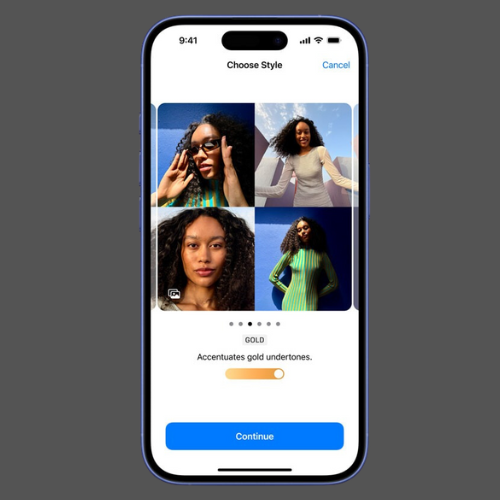 أنماط التصوير الفوتوغرافية الجديدة المدعومة بالذكاء الاصطناعي على آيفون 16 الجديد - Apple